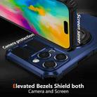 For iPhone 16 Pro Rotating Magnetic Holder Phone Case(Royal Blue) - 2