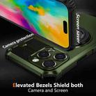 For iPhone 16 Pro Max Rotating Magnetic Holder Phone Case(Dark Green) - 2