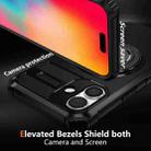 For iPhone 16 Plus Rotating Magnetic Holder Phone Case(Black) - 2