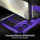 For Samsung Galaxy S24+ 5G Rotating Magnetic Holder Phone Case(Purple) - 2