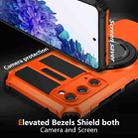 For Samsung Galaxy S20 FE Rotating Magnetic Holder Phone Case(Orange) - 2