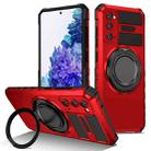 For Samsung Galaxy S20 FE Rotating Magnetic Holder Phone Case(Red) - 1