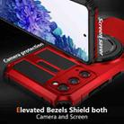 For Samsung Galaxy S20 FE Rotating Magnetic Holder Phone Case(Red) - 2