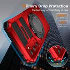 For Samsung Galaxy S20 FE Rotating Magnetic Holder Phone Case(Red) - 3