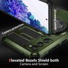 For Samsung Galaxy S20 FE Rotating Magnetic Holder Phone Case(Dark Green) - 2