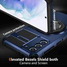 For Samsung Galaxy S21 5G Rotating Magnetic Holder Phone Case(Royal Blue) - 2