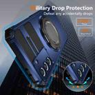 For Samsung Galaxy S21+ 5G Rotating Magnetic Holder Phone Case(Royal Blue) - 3
