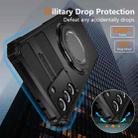 For Samsung Galaxy S21+ 5G Rotating Magnetic Holder Phone Case(Black) - 3