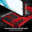 For Samsung Galaxy S22+ 5G Rotating Magnetic Holder Phone Case(Red) - 2