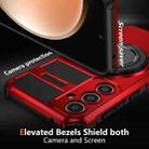 For Samsung Galaxy S23 FE 5G Rotating Magnetic Holder Phone Case(Red) - 2