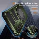 For Samsung Galaxy S23 FE 5G Rotating Magnetic Holder Phone Case(Dark Green) - 3