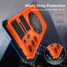 For Samsung Galaxy S23 Ultra 5G Rotating Magnetic Holder Phone Case(Orange) - 3