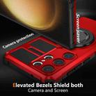 For Samsung Galaxy S23 Ultra 5G Rotating Magnetic Holder Phone Case(Red) - 2