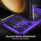 For Samsung Galaxy S23 Ultra 5G Rotating Magnetic Holder Phone Case(Purple) - 2