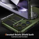 For Samsung Galaxy S24 Ultra 5G Rotating Magnetic Holder Phone Case(Dark Green) - 2
