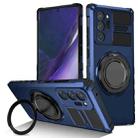 For Samsung Galaxy Note20 Ultra Rotating Magnetic Holder Phone Case(Royal Blue) - 1