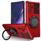 For Samsung Galaxy Note20 Ultra Rotating Magnetic Holder Phone Case(Red) - 1