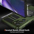 For Samsung Galaxy Note20 Ultra Rotating Magnetic Holder Phone Case(Dark Green) - 2