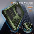 For Samsung Galaxy Note20 Ultra Rotating Magnetic Holder Phone Case(Dark Green) - 3