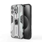 For iPhone 16 Pro Max Supersonic PC + TPU Holder Phone Case(Grey) - 1