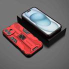 For iPhone 16 Plus Supersonic PC + TPU Holder Phone Case(Red) - 2