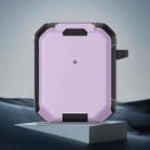 For AirPods 2 / 1 Phone Holder Design Earbuds Box Protective Case(Purple) - 1