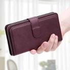 For iPhone 16 Pro Max Multi-Function Wallet 10 Card Slots Leather Phone Case(Claret) - 2