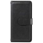 For iPhone 16 Pro Multi-Function Wallet 10 Card Slots Leather Phone Case(Black) - 3