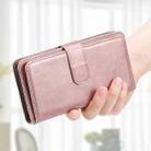 For iPhone 16 Multi-Function Wallet 10 Card Slots Leather Phone Case(Rose Gold) - 2