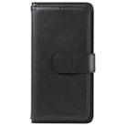 For iPhone 17 Pro Max Multi-Function Wallet 10 Card Slots Leather Phone Case(Black) - 3