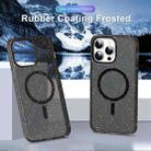 For iPhone 14 Pro Colorful Ink-splash Magsafe PC Hybrid TPU Phone Case(Black) - 2