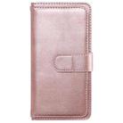 For OPPO A60 4G Multi-Function Wallet 10 Card Slots Leather Phone Case(Rose Gold) - 3