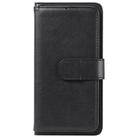 For OPPO Reno12 F 5G Global Multi-Function Wallet 10 Card Slots Leather Phone Case(Black) - 3