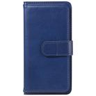 For OPPO Reno12 F 5G Global Multi-Function Wallet 10 Card Slots Leather Phone Case(Dark Blue) - 3