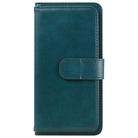 For OPPO A3 Pro 5G / A3 Pro India Multi-Function Wallet 10 Card Slots Leather Phone Case(Dark Green) - 3