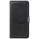 For OPPO A3 Pro 5G / A3 Pro India Multi-Function Wallet 10 Card Slots Leather Phone Case(Black) - 3