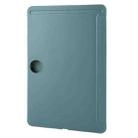 For OnePlus Pad 2 Tri-fold Silicone Leather Tablet Case(Dark Green) - 3