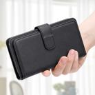 For Redmi Note 14 Pro / 14 Pro+ 5G Multi-Function Wallet 10 Card Slots Leather Phone Case(Black) - 2