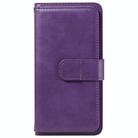 For Redmi Note 14 Pro / 14 Pro+ 5G Multi-Function Wallet 10 Card Slots Leather Phone Case(Violet) - 3