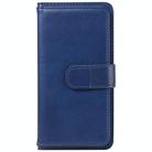 For Redmi Note 14 Pro / 14 Pro+ 5G Multi-Function Wallet 10 Card Slots Leather Phone Case(Dark Blue) - 3