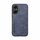 For Redmi Turbo 4 Pro Skin Feel Magnetic Leather Back Phone Case(Blue) - 2