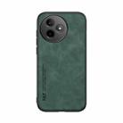 For Redmi K80 Ultra Skin Feel Magnetic Leather Back Phone Case(Green) - 2