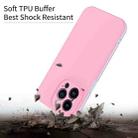 For iPhone 15 Pro Max Two Color Full Protective 3-in-1 Phone Case(Pink) - 3