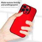 For iPhone 15 Pro Max Two Color Full Protective 3-in-1 Phone Case(Red) - 2