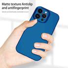 For iPhone 15 Pro Max Two Color Full Protective 3-in-1 Phone Case(Blue) - 2