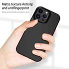 For iPhone 14 Pro Max Two Color Full Protective 3-in-1 Phone Case(Black) - 2