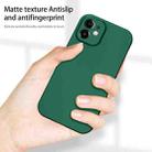 For iPhone 12 Two Color Full Protective 3-in-1 Phone Case(Dark Green) - 2