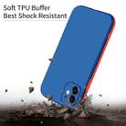 For iPhone 11 Two Color Full Protective 3-in-1 Phone Case(Blue) - 3