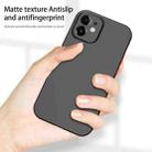 For iPhone 12 mini Two Color Full Protective 3-in-1 Phone Case(Black) - 2
