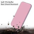 For iPhone SE 2022 / 2020 / 8 / 7 Two Color Full Protective 3-in-1 Phone Case(Pink) - 3